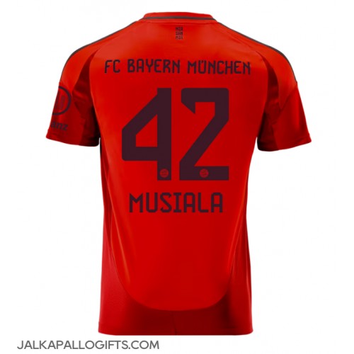 Bayern Munich Jamal Musiala #42 Kotipaita 2024-25 Lyhythihainen